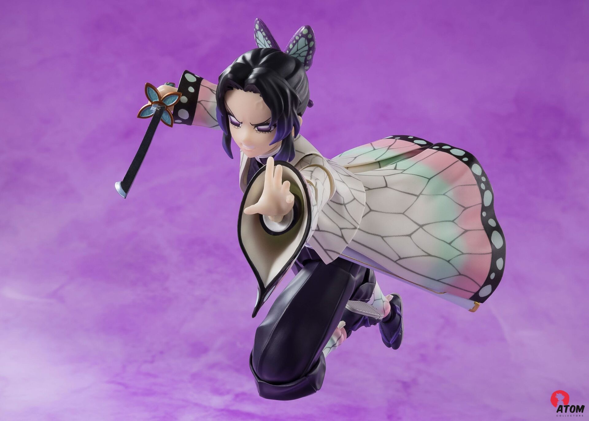 Figurine S.H. Figuarts - Demon Slayer- Figurine Shinobu Kocho - (13 cm) . Bandai Tamashii Nations – Image 5