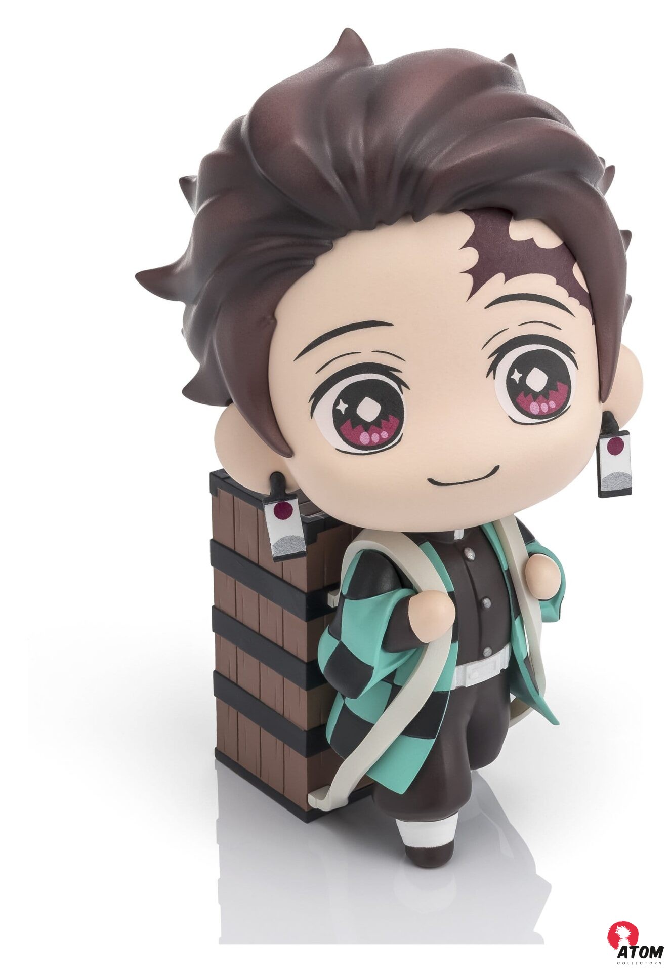 Figurine Tekupiku - Demon Slayer- Figurine mini Tanjiro Kamado - (10 cm) . Bandai Tamashii Nations – Image 2