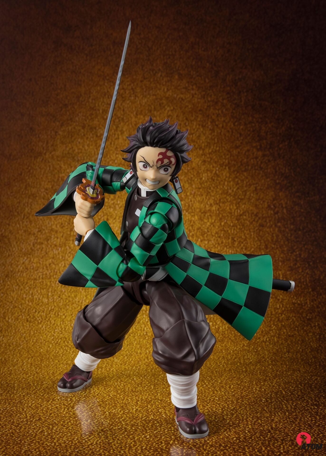 Figurine S.H. Figuarts - Demon Slayer- Figurine Tanjiro Kamado : The Final Battle In The Infinity Castel - (14 cm) . Bandai Tamashii Nations – Image 2