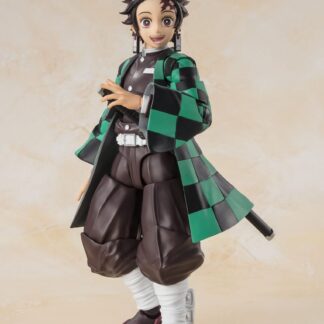 Figurine S.H. Figuarts - Demon Slayer- Figurine Tanjiro Kamado - (14 cm) . Bandai Tamashii Nations