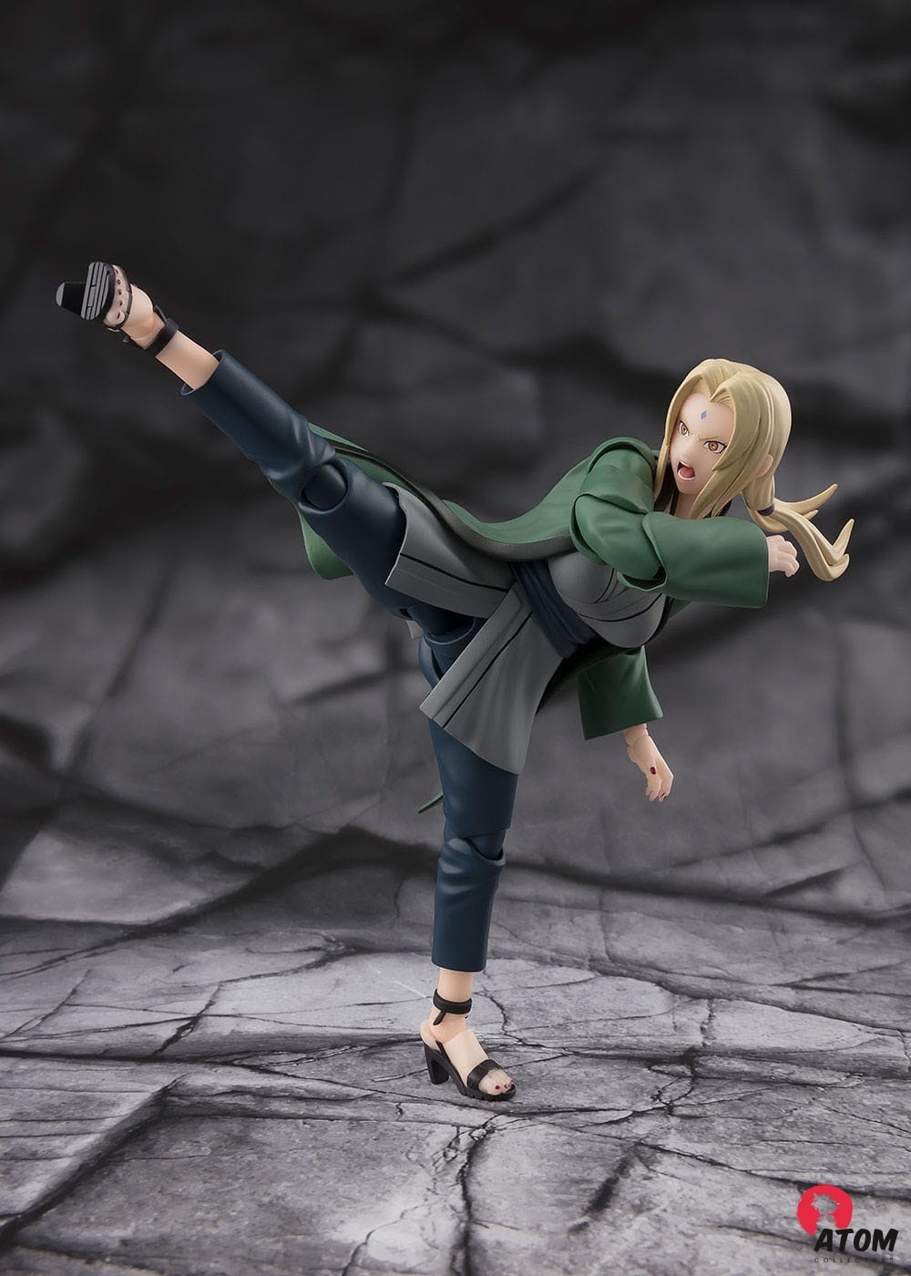 Figurine S.H. Figuarts - Naruto - Figurines Tsunade The legendary Medical Ninja - (14 cm) . Bandai Tamashii Nations – Image 4
