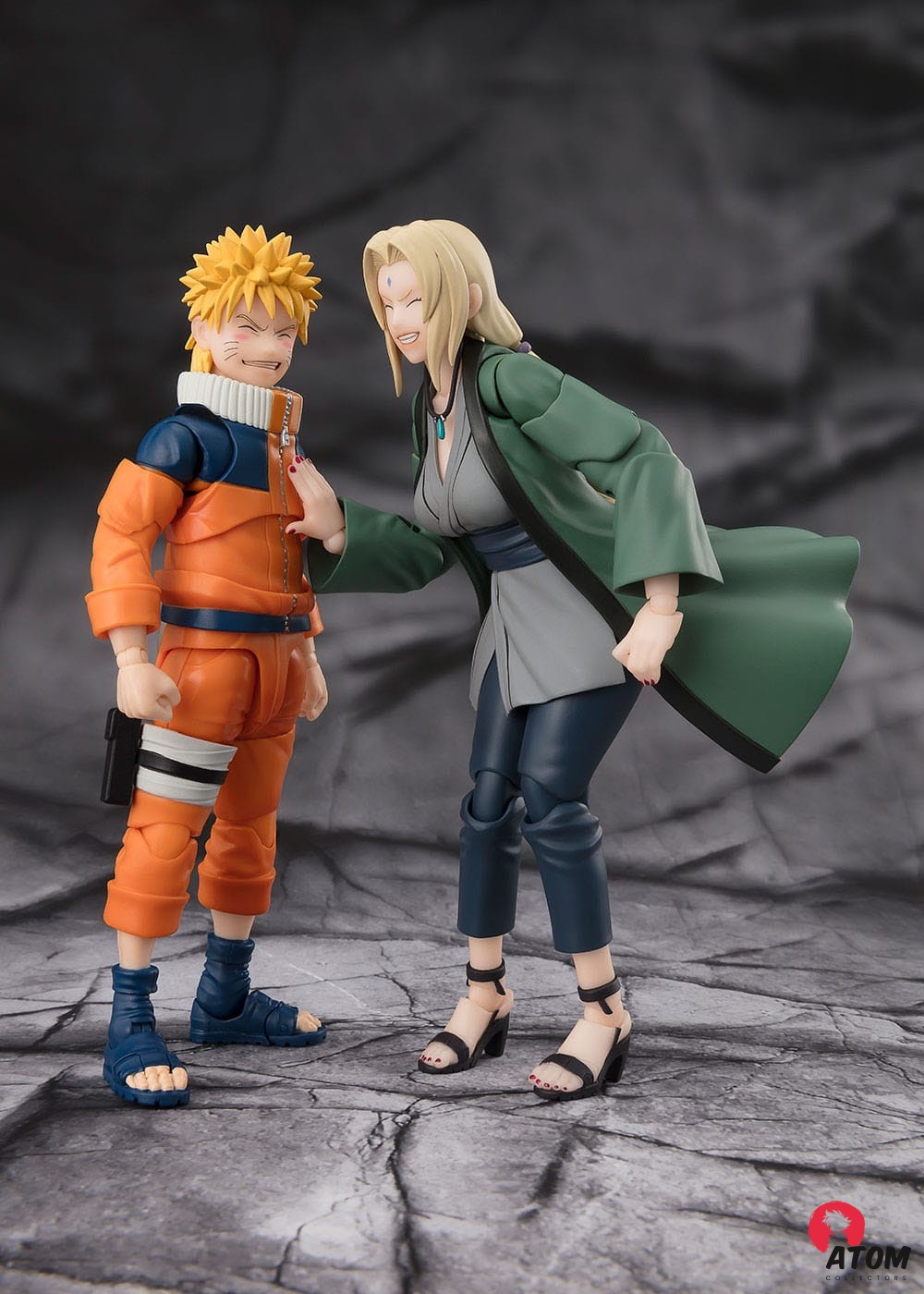 Figurine S.H. Figuarts - Naruto - Figurines Tsunade The legendary Medical Ninja - (14 cm) . Bandai Tamashii Nations – Image 6