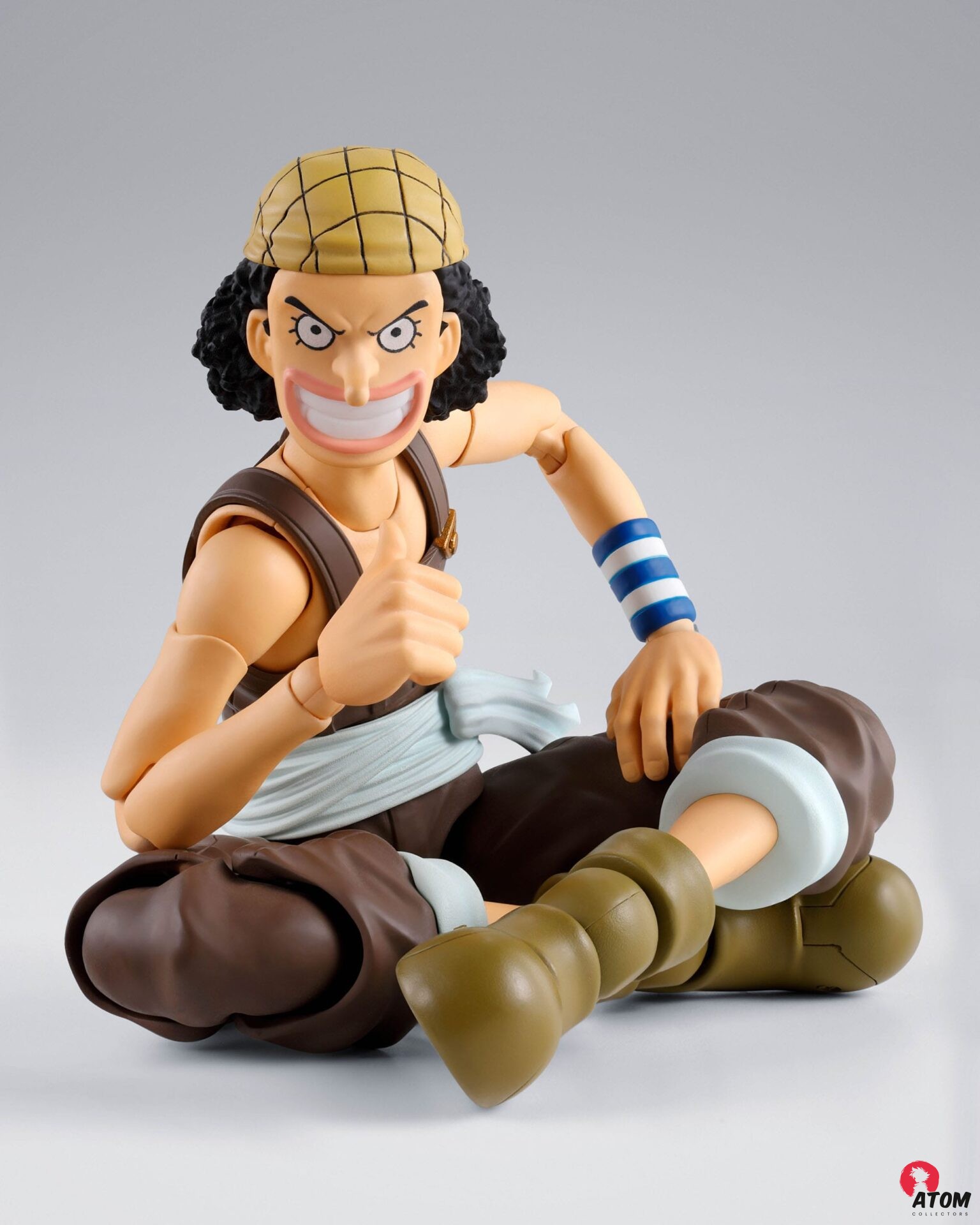 Figurine S.H. Figuarts - One Piece - Usopp Romance Dawn Ver. (15cm). Bandai Tamashii Nations – Image 2