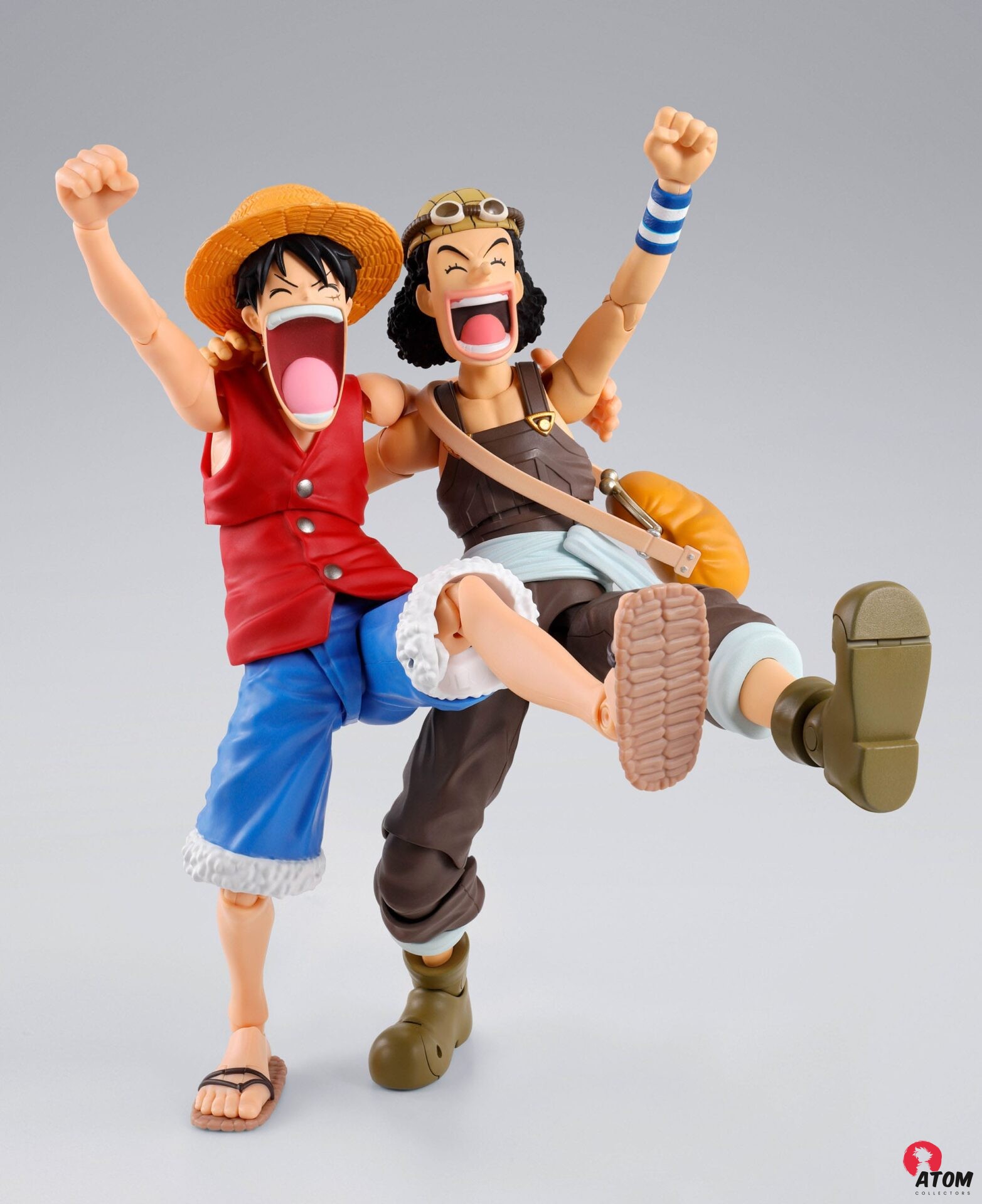 Figurine S.H. Figuarts - One Piece - Usopp Romance Dawn Ver. (15cm). Bandai Tamashii Nations – Image 5