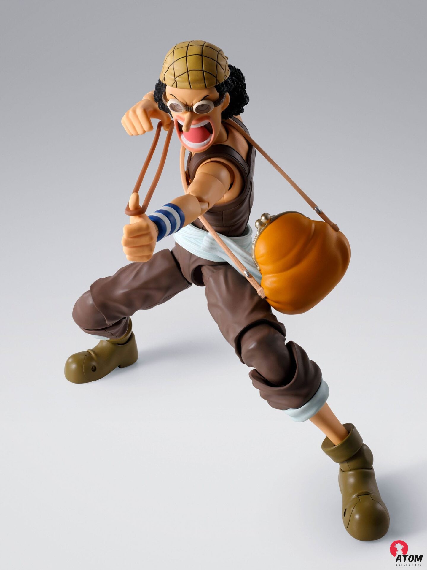 Figurine S.H. Figuarts - One Piece - Usopp Romance Dawn Ver. (15cm). Bandai Tamashii Nations – Image 3