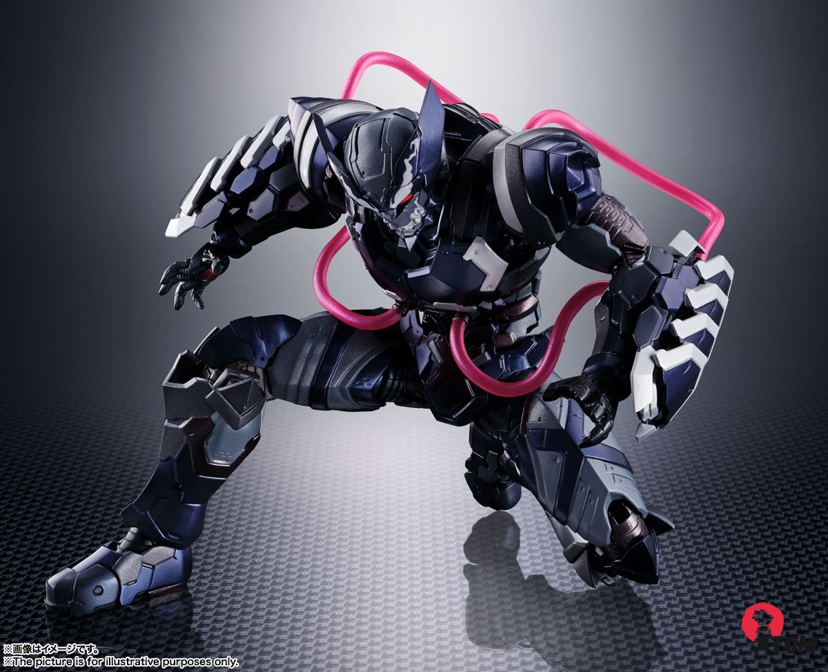 Figurine S.H. Figuarts - Marvel - Tech-On Avengers Venom Symbiote Wolverine 16 cm. Bandai Tamashii Nations – Image 3
