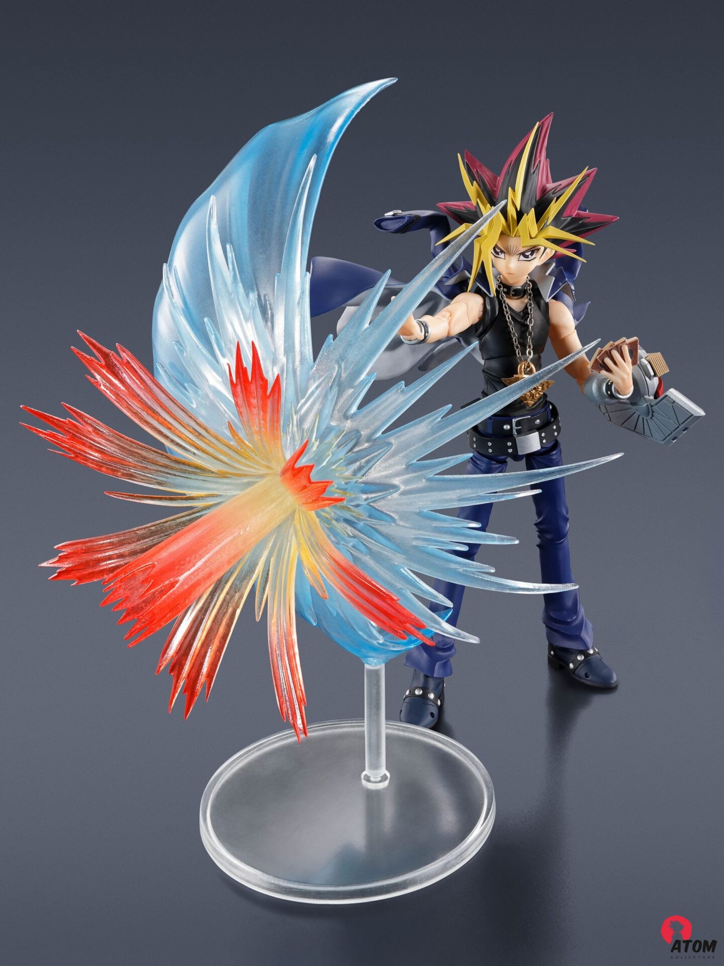 Figurine S.H. Figuarts - Yu-Gi-Oh! - Figurine Yami Yugi - (16 cm) . Bandai Tamashii Nations – Image 5