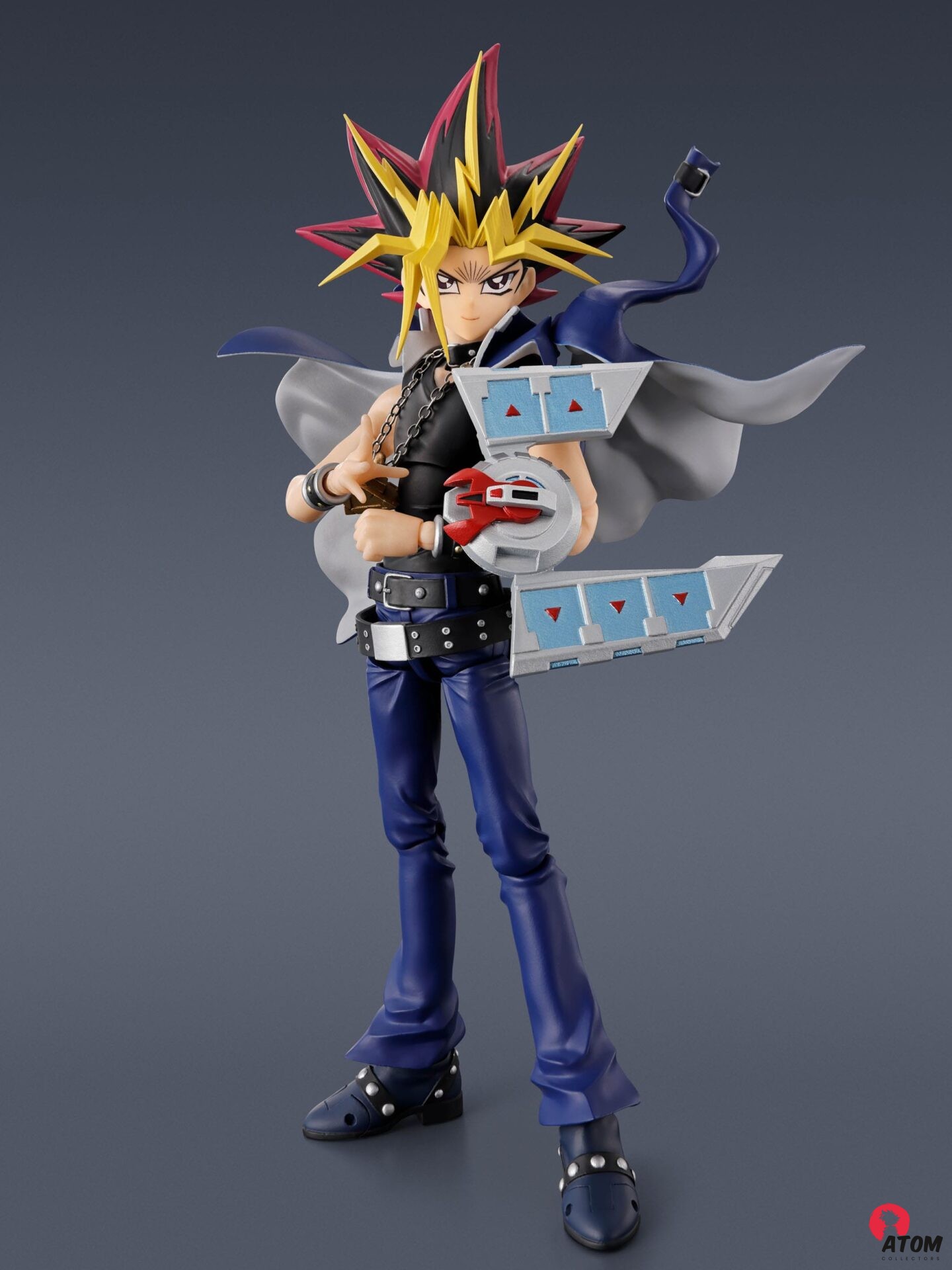 Figurine S.H. Figuarts - Yu-Gi-Oh! - Figurine Yami Yugi - (16 cm) . Bandai Tamashii Nations – Image 2