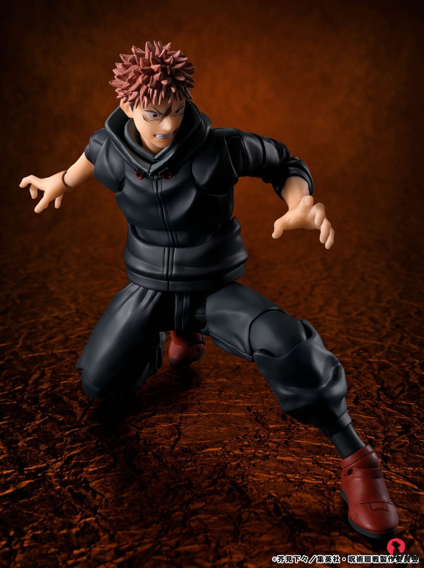 Figurine S.H. Figuarts - Jujustu Kaisen - Figurine Yuji Itadori Sukuna's Vessel - (15 cm) . Bandai Tamashii Nations – Image 3