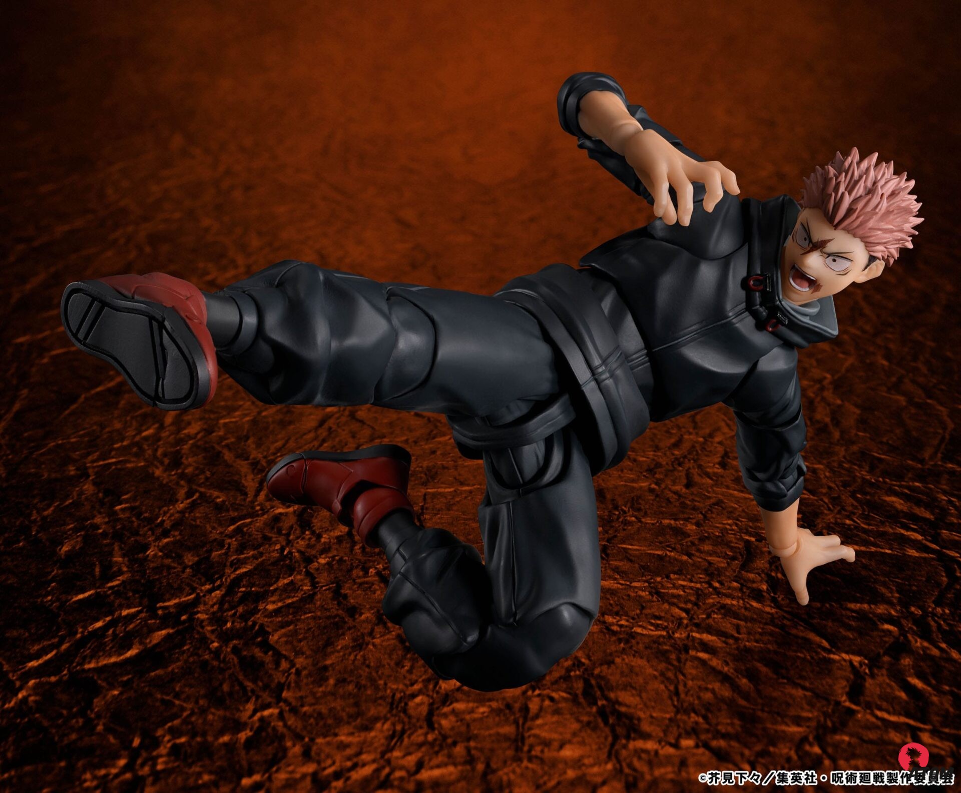 Figurine S.H. Figuarts - Jujustu Kaisen - Figurine Yuji Itadori Sukuna's Vessel - (15 cm) . Bandai Tamashii Nations – Image 5