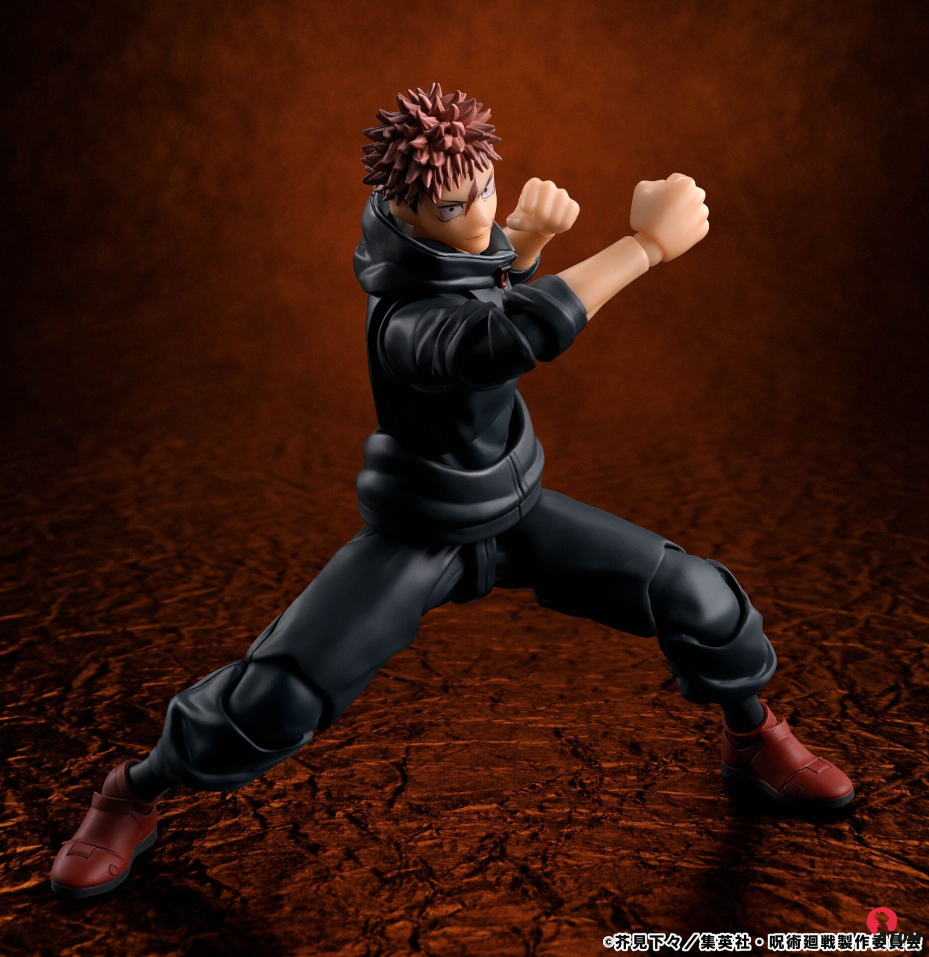 Figurine S.H. Figuarts - Jujustu Kaisen - Figurine Yuji Itadori Sukuna's Vessel - (15 cm) . Bandai Tamashii Nations – Image 4