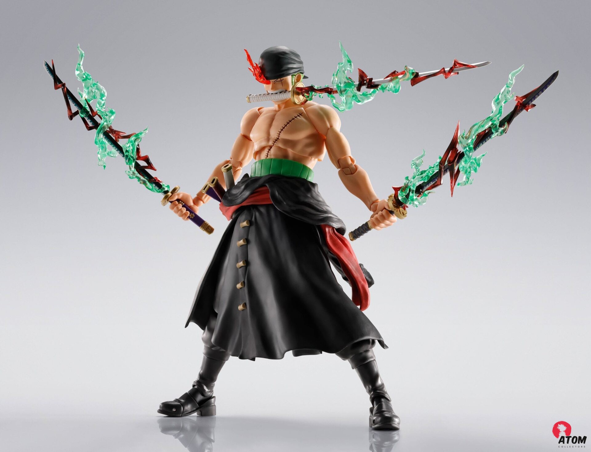 Figurine S.H. Figuarts - One Piece - Roronoa Zoro The King of Hell. (15cm). Bandai Tamashii Nations