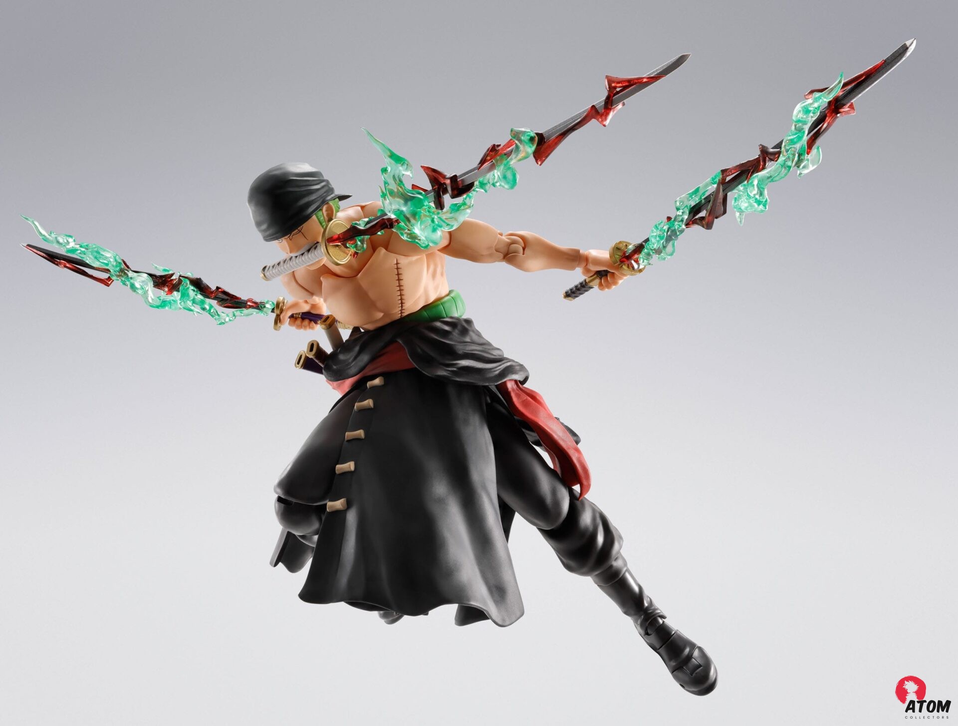 Figurine S.H. Figuarts - One Piece - Roronoa Zoro The King of Hell. (15cm). Bandai Tamashii Nations – Image 4
