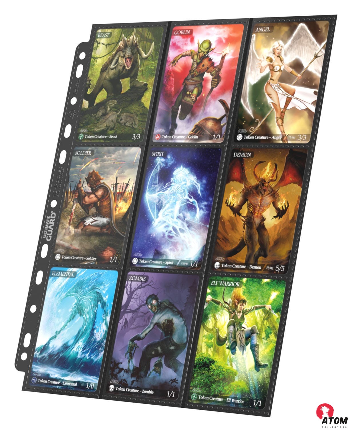 Ultimate Guard - 18-Pocket Pages - Side-Loading (10) - Black – Image 4