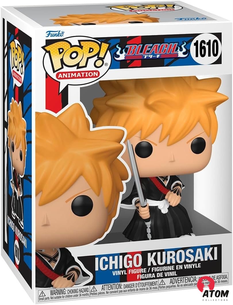Bleach POP! - Animation Vinyl - Figurine Ichigo - (9 cm) - Funko
