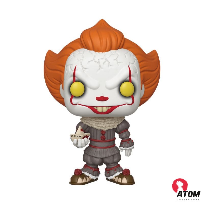 « Il » est revenu 2 Super Sized POP - Vinyl figurine - Pennywise w/ Boat - 25 cm - Funko