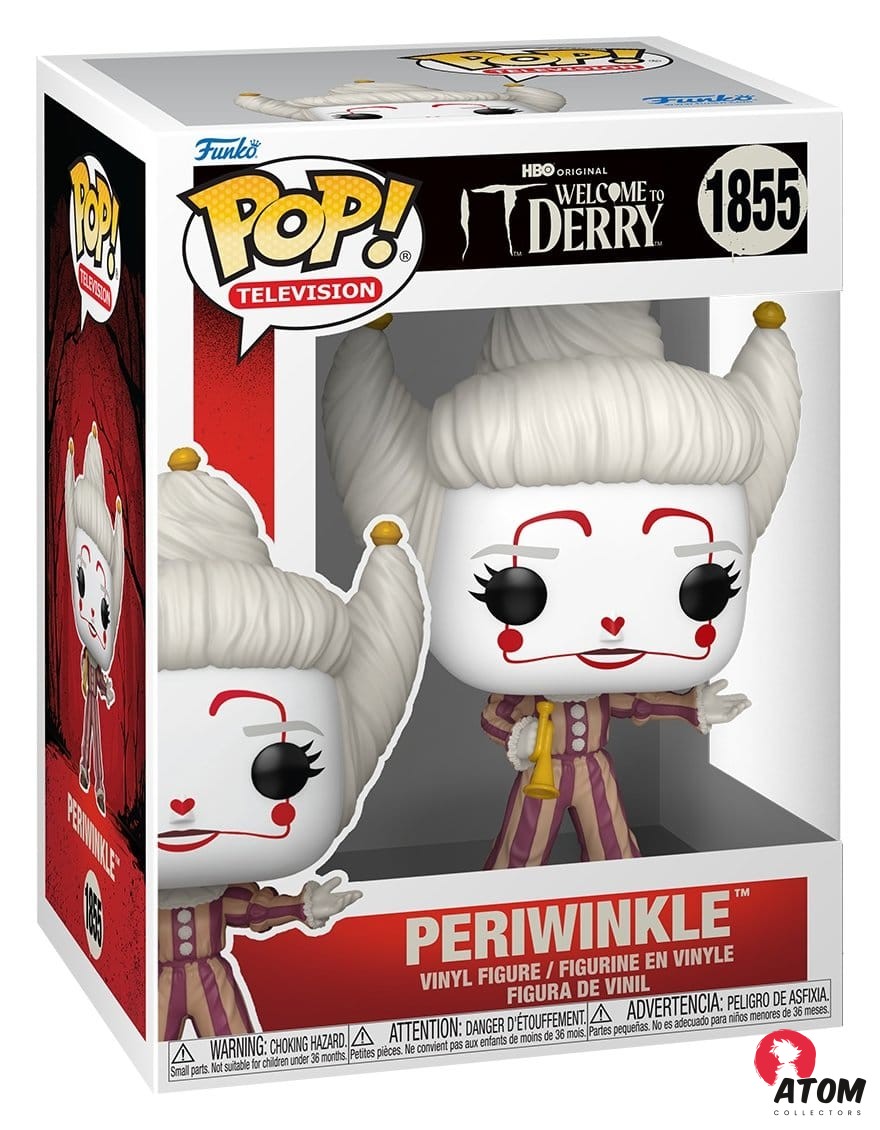 Ça : Bienvenue à Derry POP - Television Vinyl - Periwinkle - 9 cm - Funko