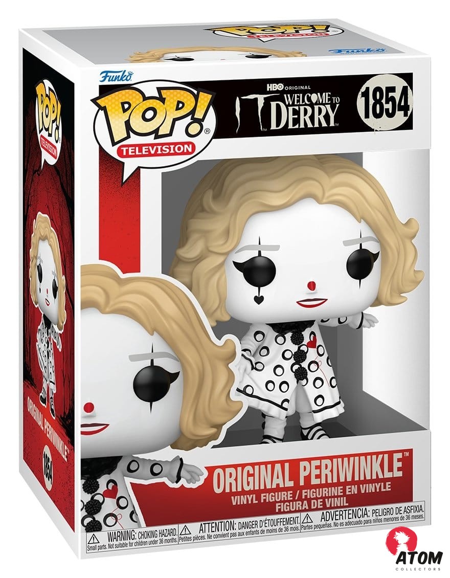 Ça : Bienvenue à Derry POP - Television Vinyl Figurine - Original Periwinkle - 9 cm - Funko