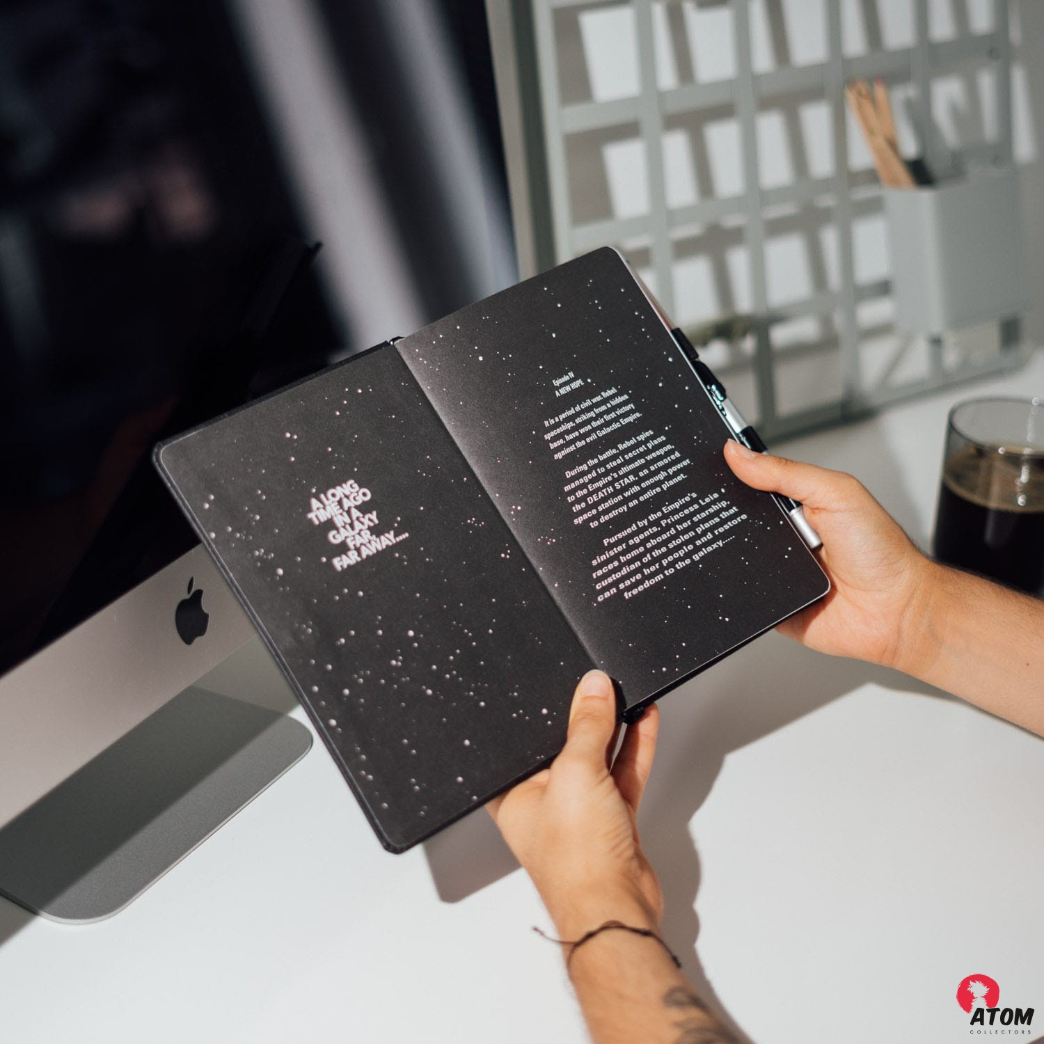 Star Wars - Carnet de notes A5 Premium avec un stylo Dark Vador - (14,5 cm x 21 cm) – Image 3