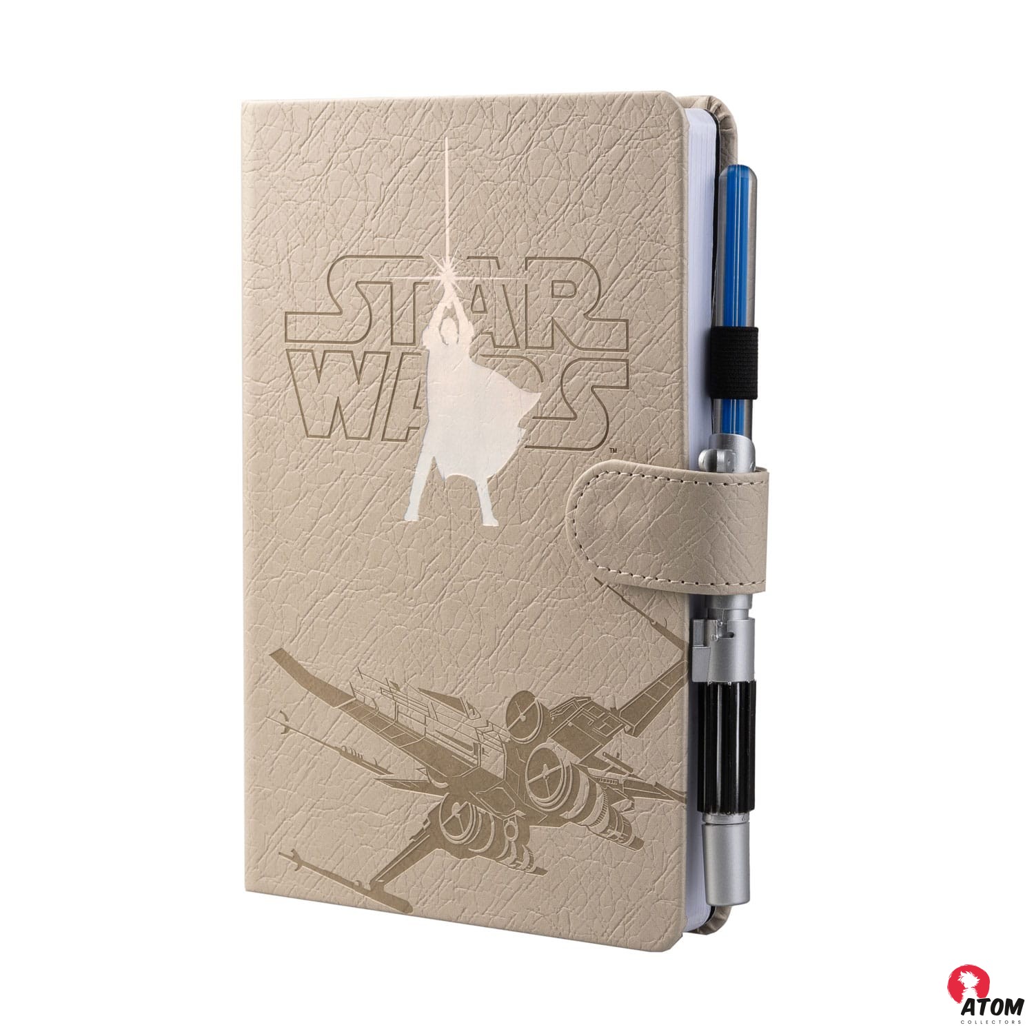 Star Wars - Carnet de notes A5 Premium avec un stylo Luke Skywalker - (14,5 cm x 21 cm)