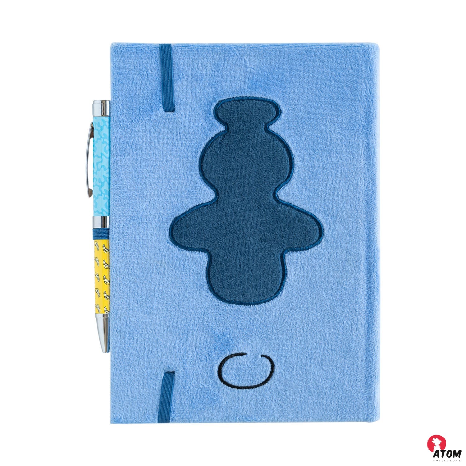 Stitch - Carnet de notes peluche A5 Premium avec un stylo Tropical - (16 cm x 21 cm) – Image 2