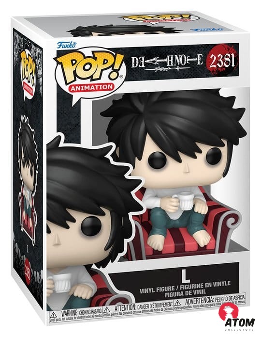 Death Note POP - Animation Vinyl figurine - L - 9 cm - Funko