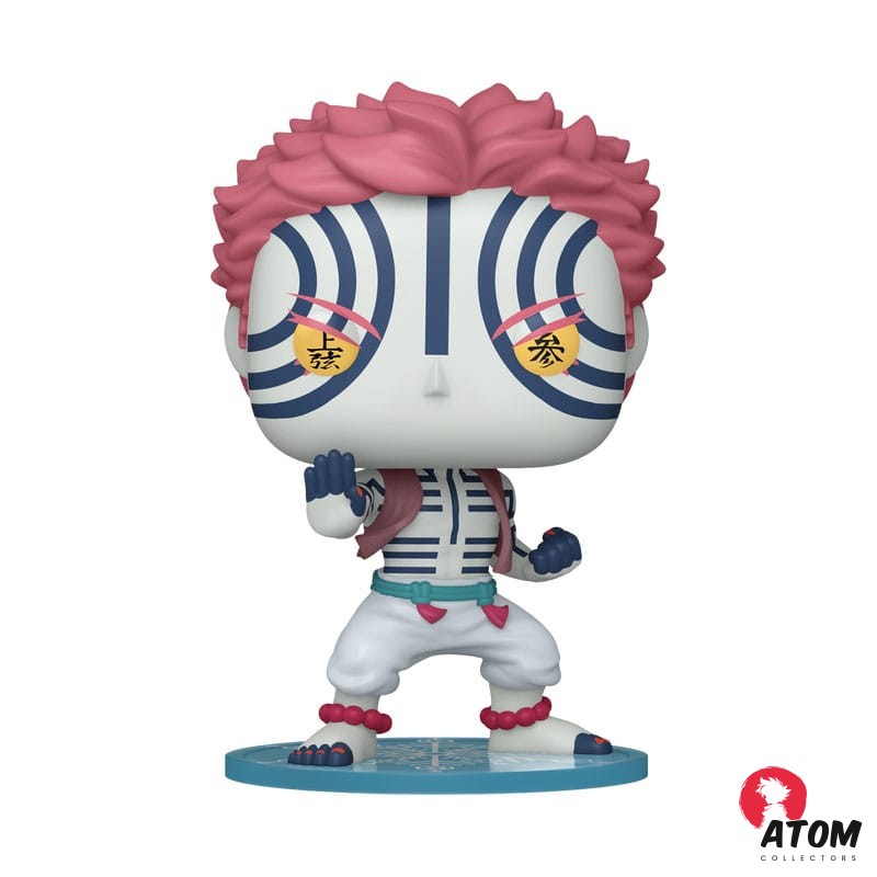 Demon Slayer : Kimetsu no Yaiba POP! - Animation Vinyl - Figurine Akaza - (9 cm) - Funko – Image 2