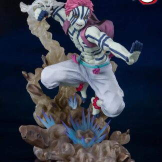Figurine S.H. FiguartsZero - Demon Slayer- Statuette PVC Kimetsu no Yaiba - Akaza Upper Three - (18 cm) . Bandai Tamashii Nations