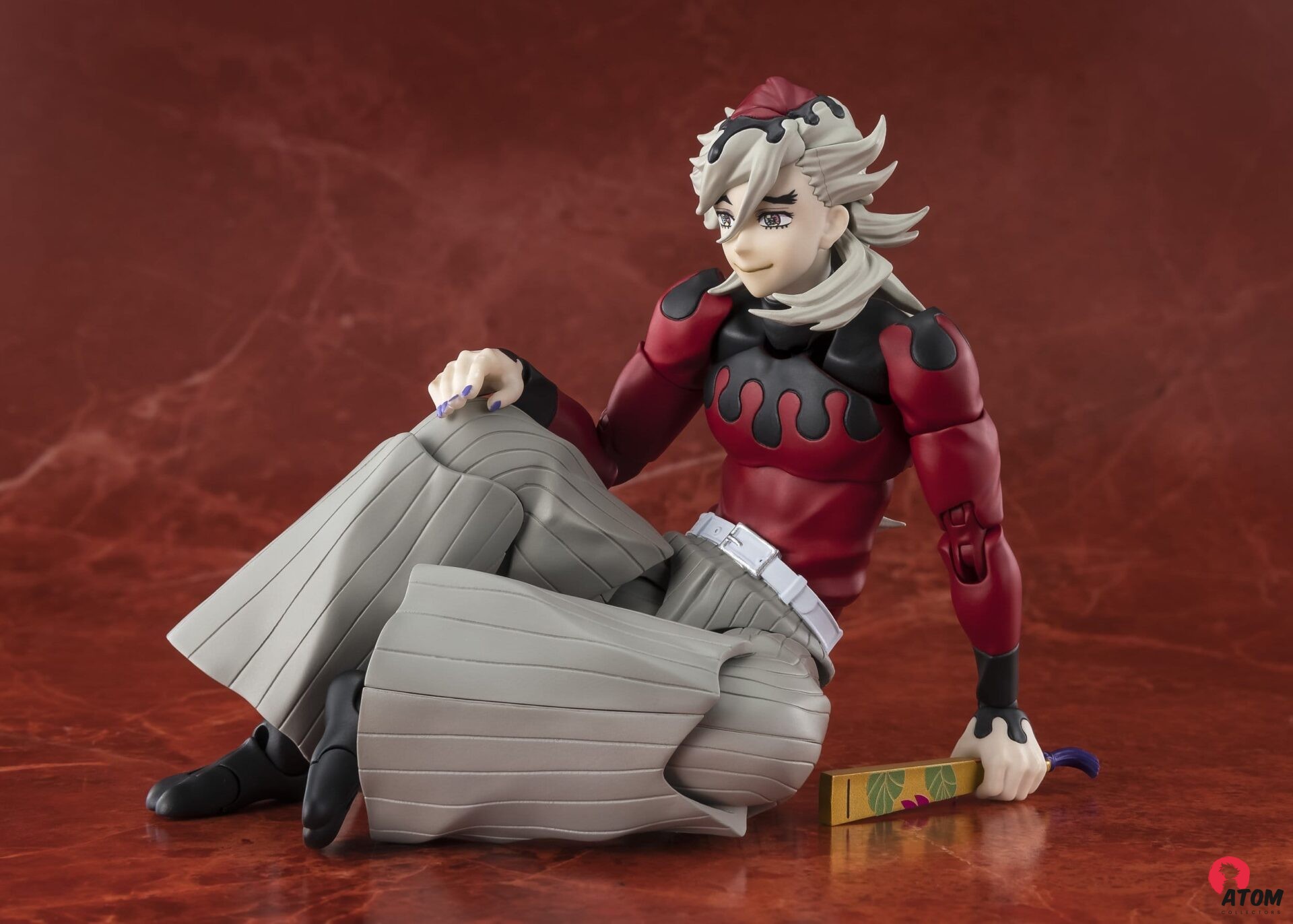 Figurine S.H. Figuarts - Demon Slayer- Figurine Kimetsu no Yaiba - Doma - (16 cm) . Bandai Tamashii Nations – Image 6