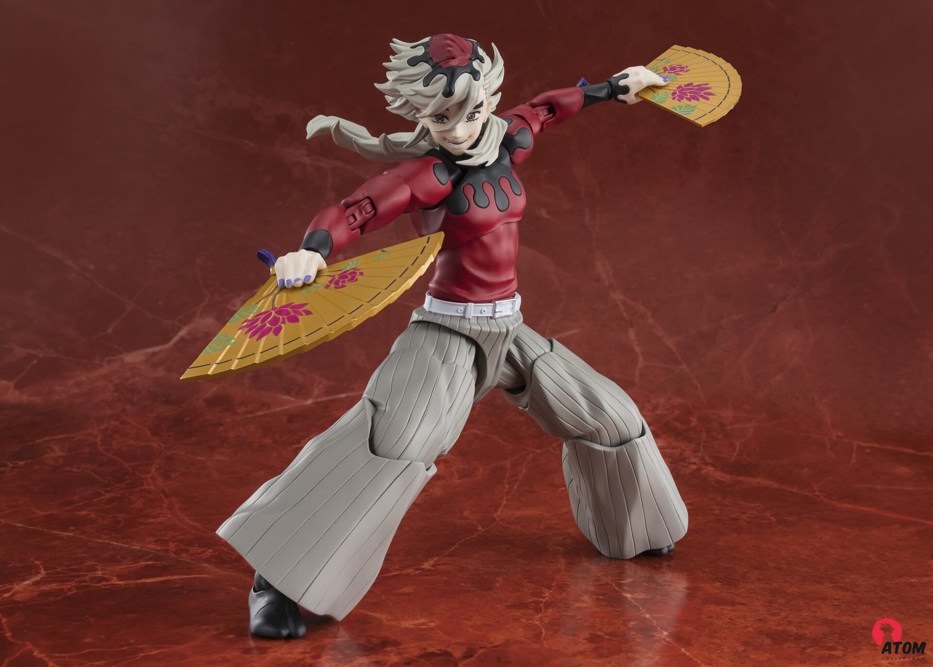 Figurine S.H. Figuarts - Demon Slayer- Figurine Kimetsu no Yaiba - Doma - (16 cm) . Bandai Tamashii Nations – Image 3