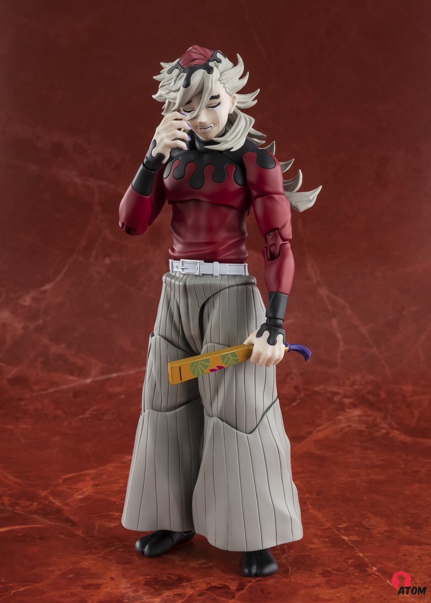 Figurine S.H. Figuarts - Demon Slayer- Figurine Kimetsu no Yaiba - Doma - (16 cm) . Bandai Tamashii Nations – Image 5