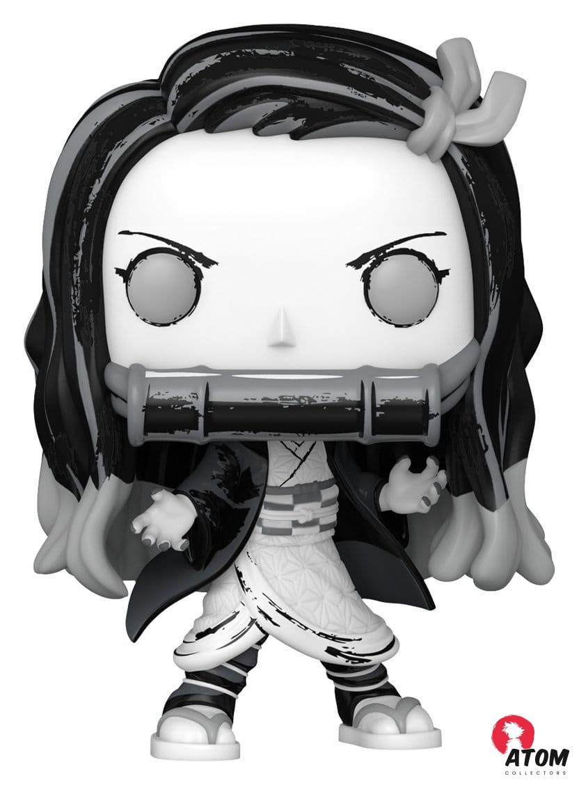Demon Slayer : Kimetsu no Yaiba POP! Animation - Figurines vinyle - Nezuko (Sumi-Ink) - (9 cm) - Funko – Image 2
