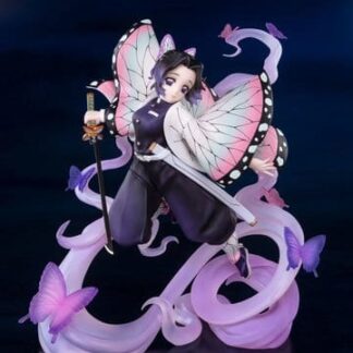 Figurine S.H. FiguartsZero - Demon Slayer- Statuette PVC Kimetsu no Yaiba - Kocho Shinobu Insect Breathing - (17 cm) . Bandai Tamashii Nations