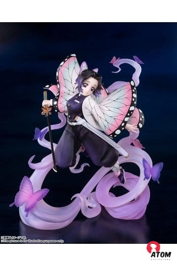 Figurine S.H. FiguartsZero - Demon Slayer- Statuette PVC Kimetsu no Yaiba - Kocho Shinobu Insect Breathing - (17 cm) . Bandai Tamashii Nations