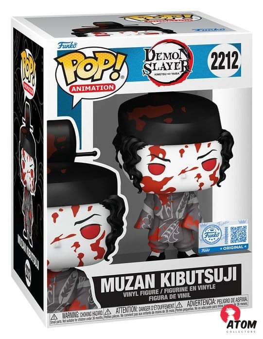 Demon Slayer : Kimetsu no Yaiba POP! Animation Vinyl - Figurine Muzan - (9 cm) - Funko