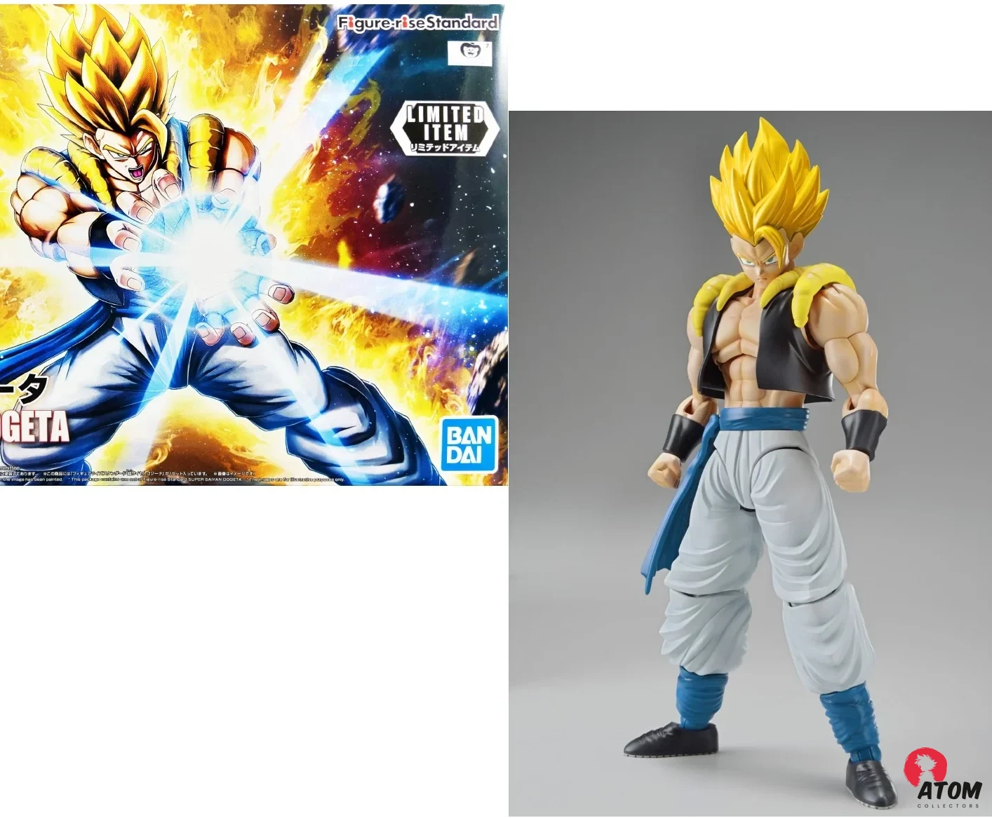 Dragon ball - Plastic Model Kit - Figurine Gogeta (Figure-rise Standard) - (16 cm) - Bandai