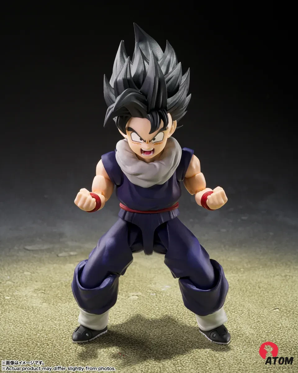 Figurine S.H. Figuarts -Dragon Ball - Figurine Gohan FighterZ - (10 cm). Bandai Tamashii Nations – Image 4