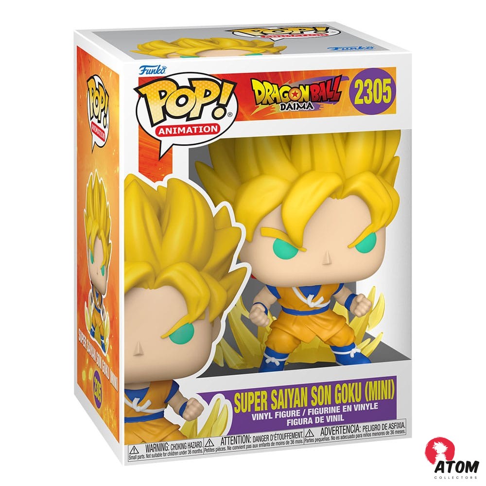 Dragon Ball Z POP! - Animation Vinyl - Figurine SS Son Goku - (9 cm) - Funko