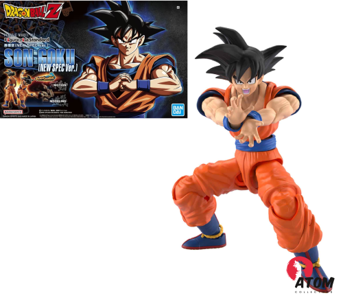 Dragon ball - Plastic Model Kit - Figurine Son Goku - Figure-rise Standard (New Spec Version) - (16 cm) - Bandai