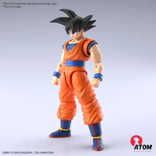 Dragon ball - Plastic Model Kit - Figurine Son Goku - Figure-rise Standard (New Spec Version) - (16 cm) - Bandai – Image 4