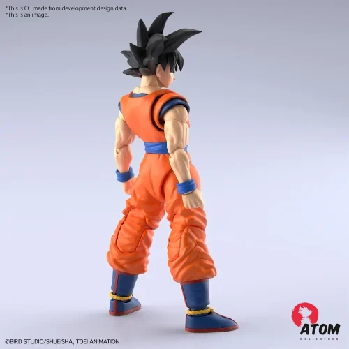Dragon ball - Plastic Model Kit - Figurine Son Goku - Figure-rise Standard (New Spec Version) - (16 cm) - Bandai – Image 5