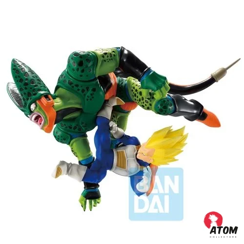Dragon Ball - Figurine Vegeta VS Cell - Figurine Dragon History - (17cm). – Image 2
