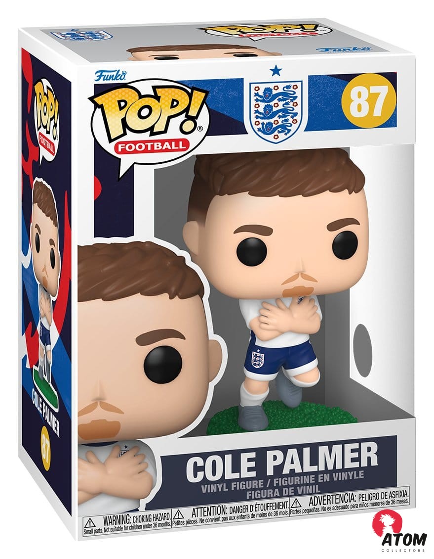 EFL POP! - Football Vinyl - Figurine England- Cole Palmer - (9 cm) - Funko