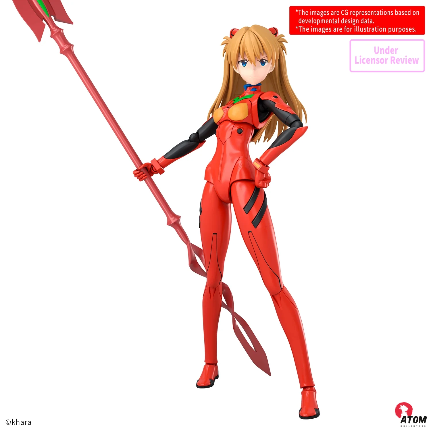 Evangelion - Plastic Model Kit - Figurine 30 PM Asuna Shikinami Langley (Plug Suit) - Bandai