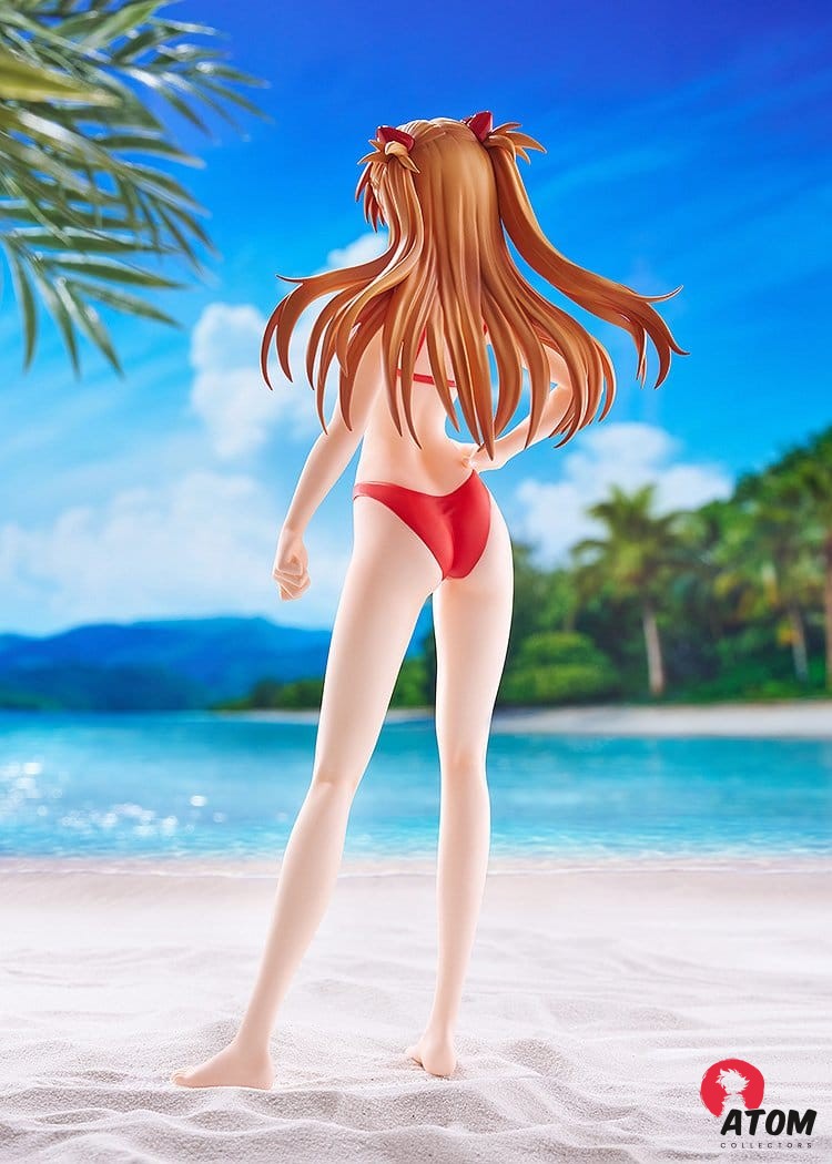 Rebuild of Evangelion - Statuette Pop Up Parade Beach Queens Asuka Shikinami Langley (Bikini Style) L Size - (23 cm.) – Image 6
