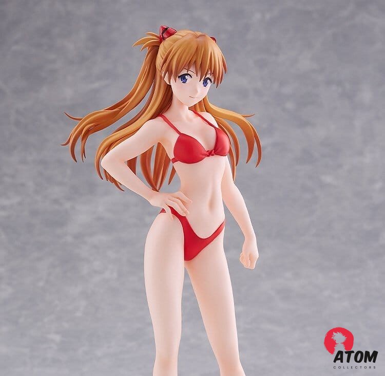 Rebuild of Evangelion - Statuette Pop Up Parade Beach Queens Asuka Shikinami Langley (Bikini Style) L Size - (23 cm.)