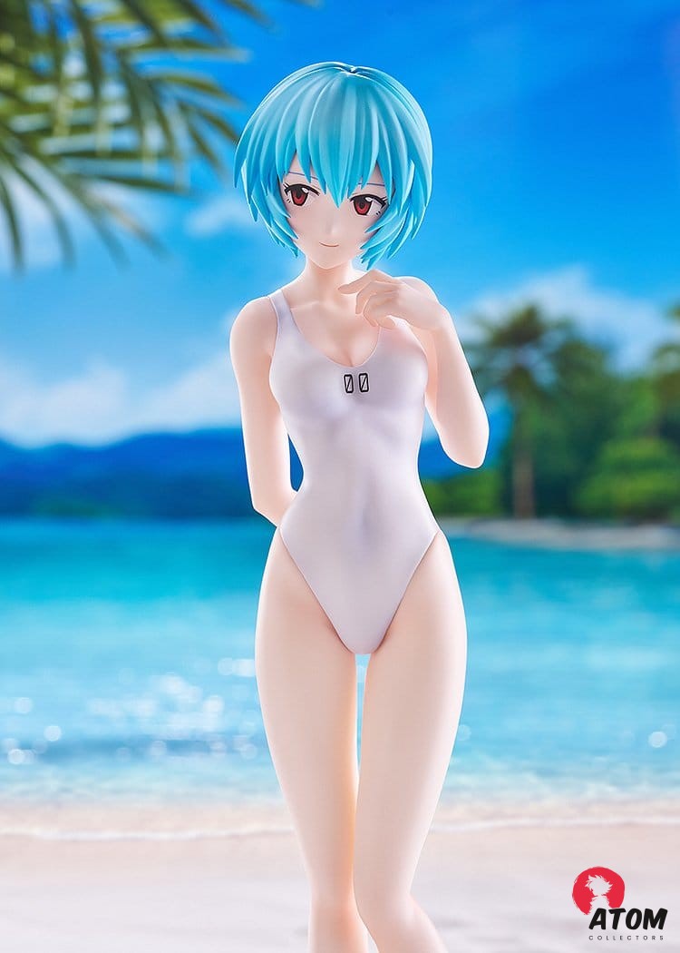 Rebuild of Evangelion - Statuette Pop Up Parade Beach Queens Rei Ayanami (One-Piece Style) L Size - (22 cm.) – Image 4