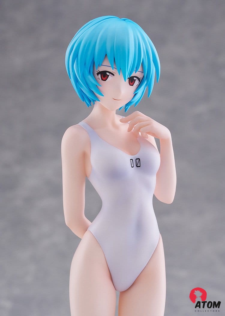 Rebuild of Evangelion - Statuette Pop Up Parade Beach Queens Rei Ayanami (One-Piece Style) L Size - (22 cm.) – Image 3