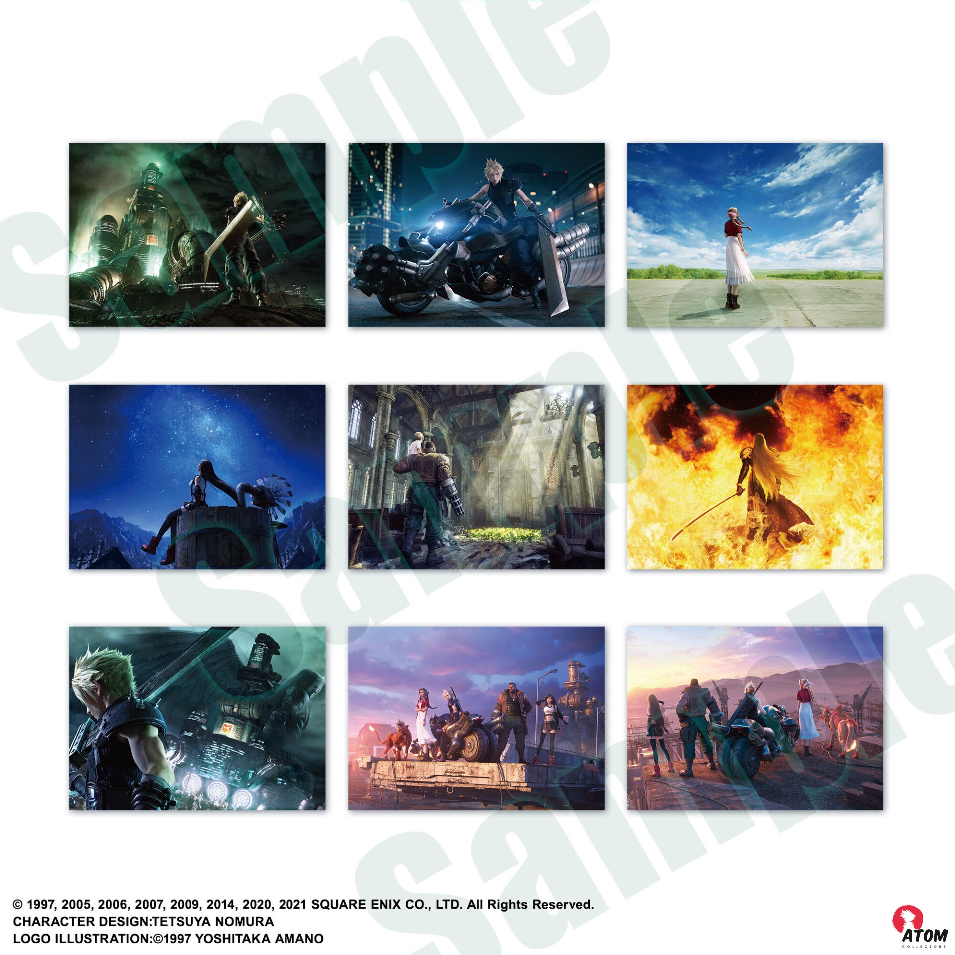 FINAL FANTASY VII – Art Museum – vol. 1 – Image 10