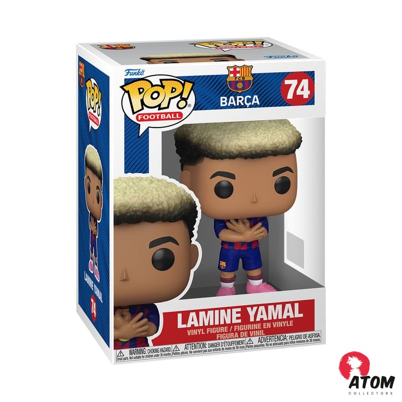 EFL POP - Football Vinyl Figurine Barcelona - Lamine Yamal - 9 cm - Funko